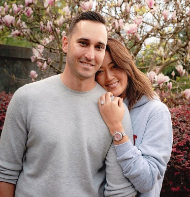  Jonnie West got engaged to a professional golfer Michelle Wie on March 10, 2019.